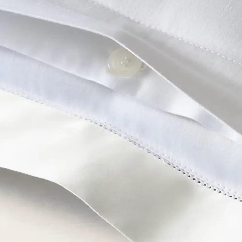 Ralph Lauren Home Organic Sateen Border Euro Sham Parchment NEW Penthouse Living